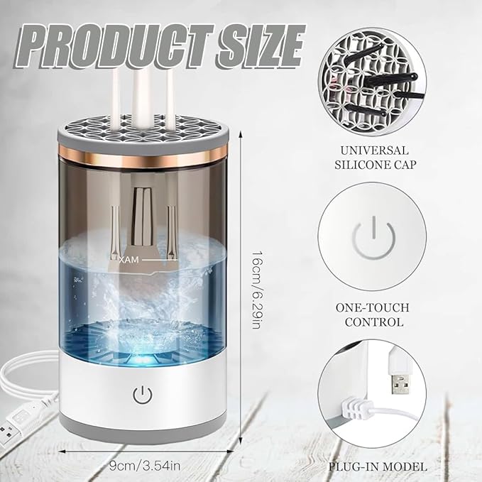 Limpiador de brochas eléctrico