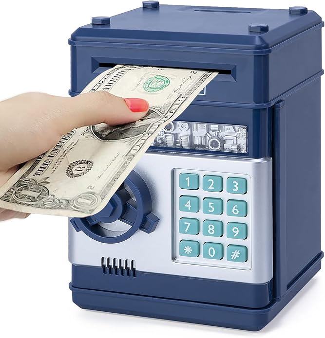 Hucha electrónica con contraseña